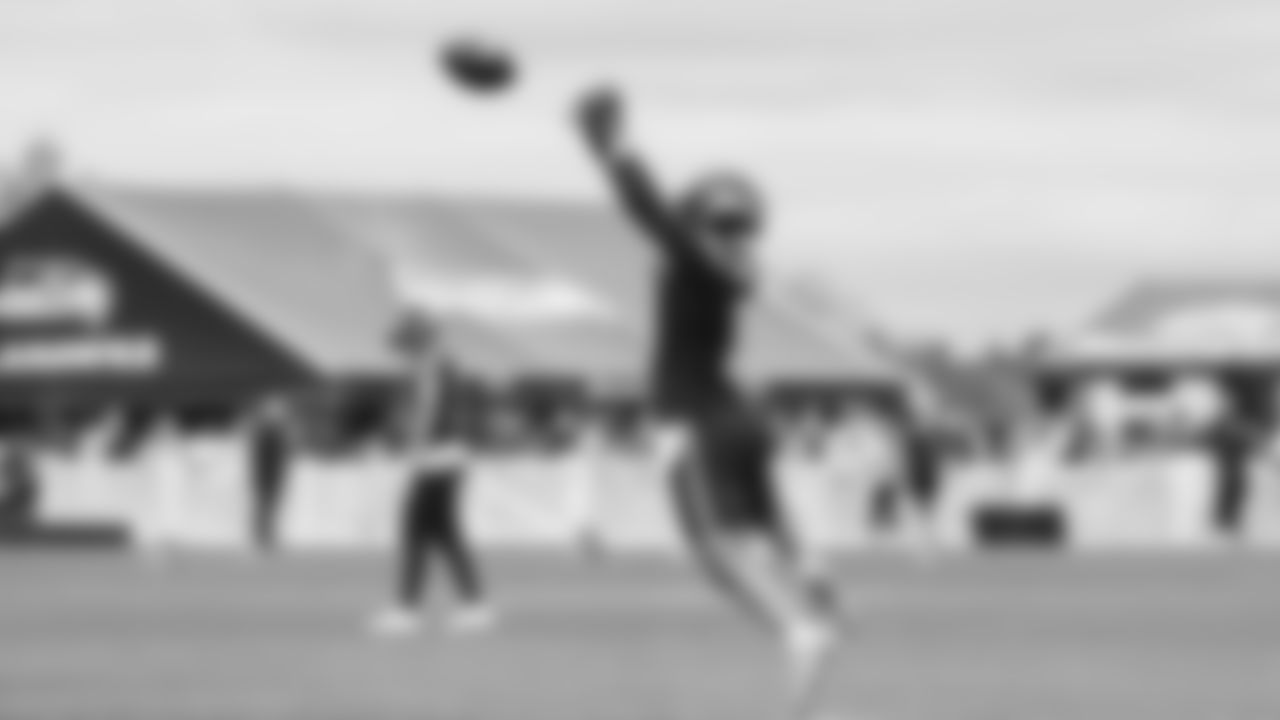 Seahawks wide receiver Jaxon Smith-Njigba (11) practiced on day three of training camp on July 25, 2025 at the Virginia Mason Athletic Center.