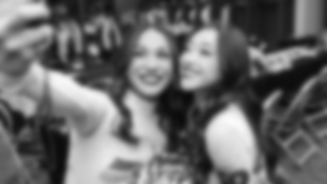 A backstage look at the dancers before the Week 7 game vs. the Texans on October 20, 2025.