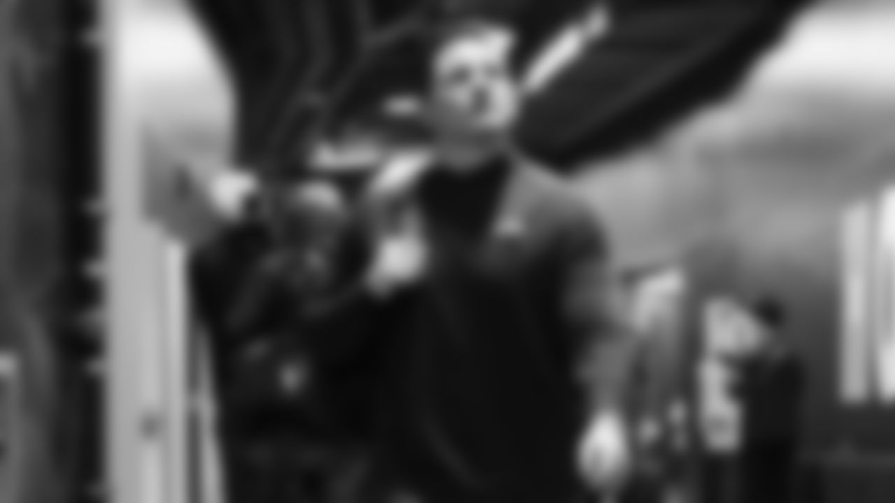 Seahawks head coach Mike Macdonald arrived at Lumen Field for the NFC divisional round game vs. the San Francisco 49ers on January 17, 2026.