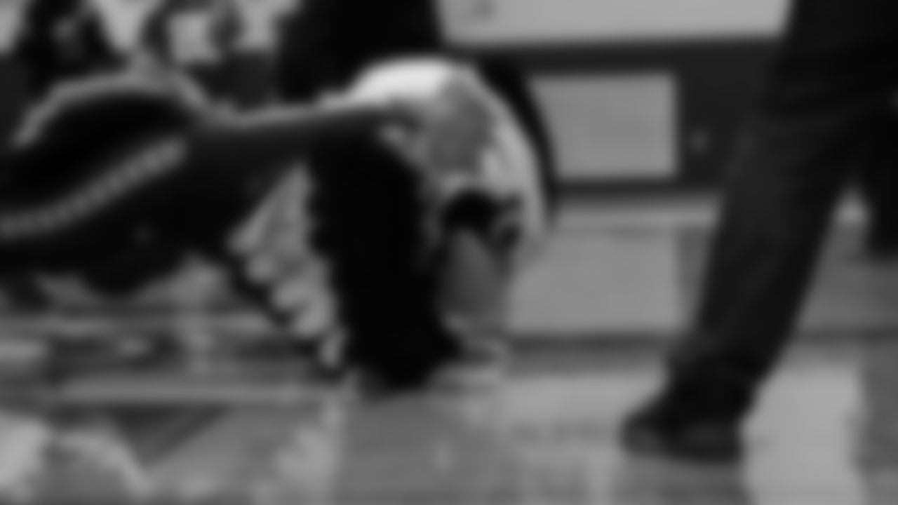 The Seahawks, Safeway, Delta Air Lines, Coca-Cola, and Head & Shoulders surprised Washington High School with a grant to support their girls flag football program on Tuesday, November 25, 2025.