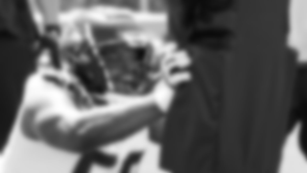 Seahawks nose tackle Bubba Thomas (69) participated in a workout on day three of OTAs on Friday, May 30, 2025 at the Virginia Mason Athletic Center.