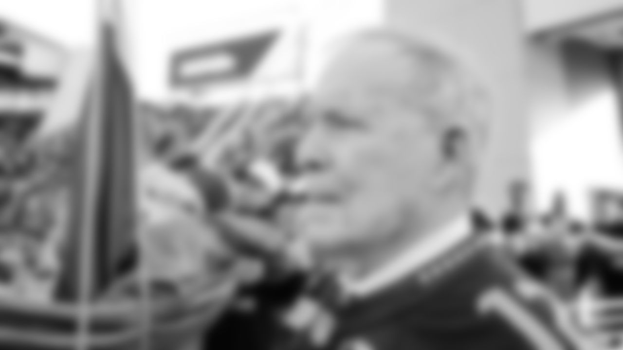 Brigadier General Richard Steve Ritchie "Cinco" of United States Air Force, raised the 12 Flag prior to kickoff of the Week 10 matchup vs. the Cardinals.