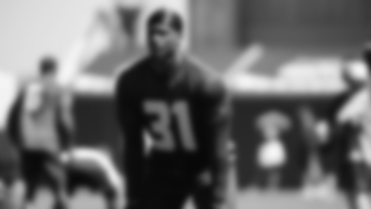Seahawks running back Jacardia Wright (31) hit the field for practice on July 16, 2025 at the Virginia Mason Athletic Center.