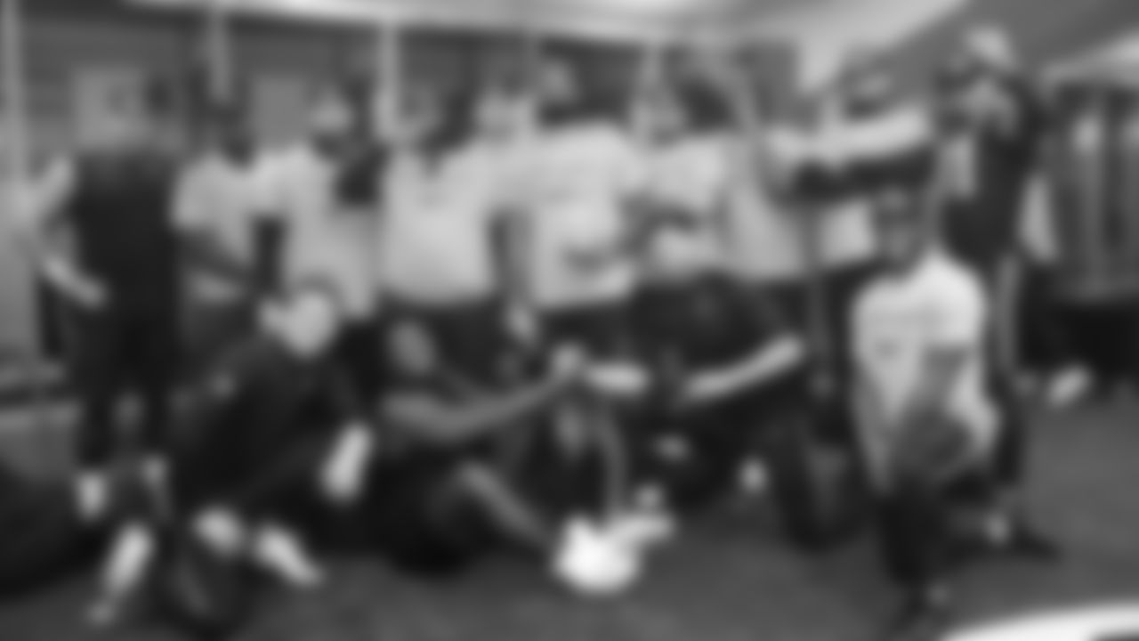 The Seahawks celebrate the 31-27 win vs. the Rams in the NFC Championship on Sunday, January 25, 2026.