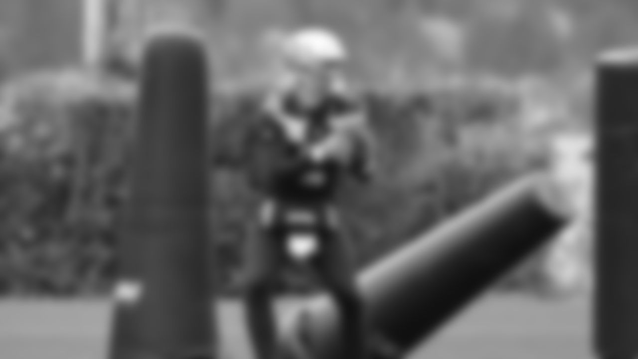 Seahawks quarterback Drew Lock (2) practiced on Thursday, October 30, 2025 at the Virginia Mason Athletic Center.