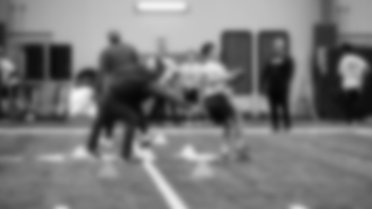 The Seahawks hosted the USA Football Talent ID Camp on February 21, 2026 at the Virginia Mason Athletic Center.