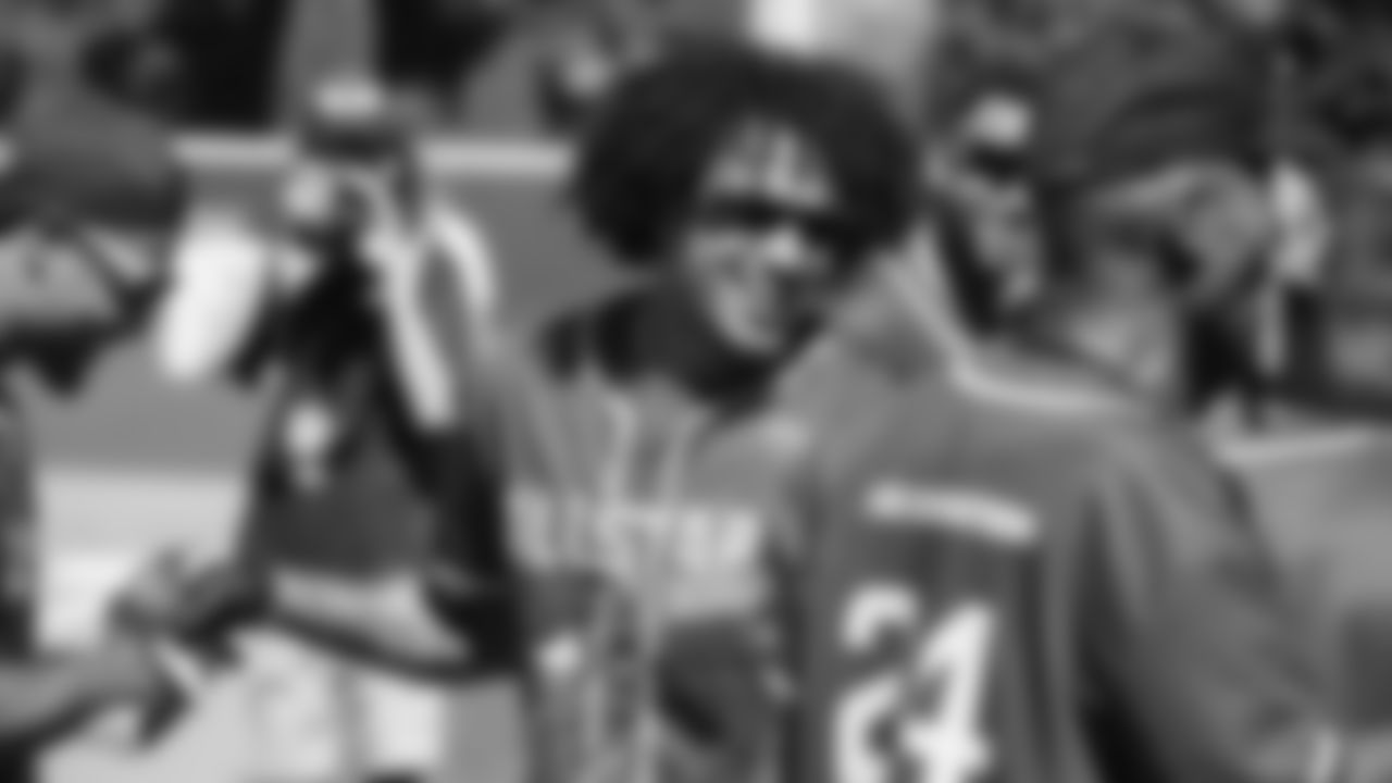 Seahawks wide receiver Jaxon Smith-Njigba hosted the fourth annual Seattle All-Star Classic softball game and home run derby at Cheney Field in Tacoma, Wash. on Saturday, July 12, 2025.