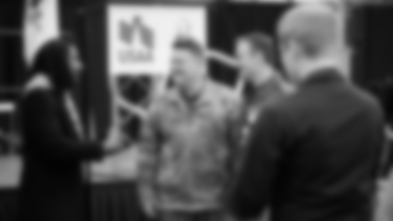 USAA's "Change of Command" event is to celebrate a different military service each year: rotating through the 5 branches -- Army, Airforce, Navy, Coast Guard, Marines.