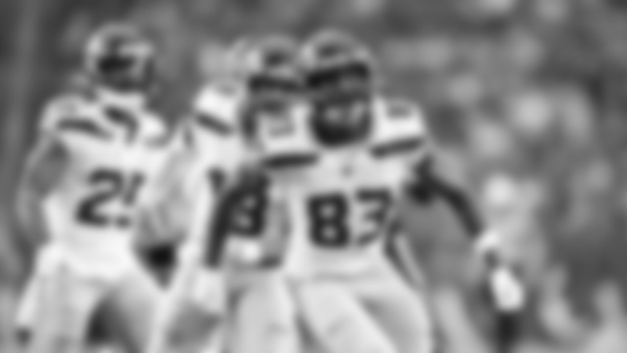 Seahawks wide receiver Dareke Young (83)