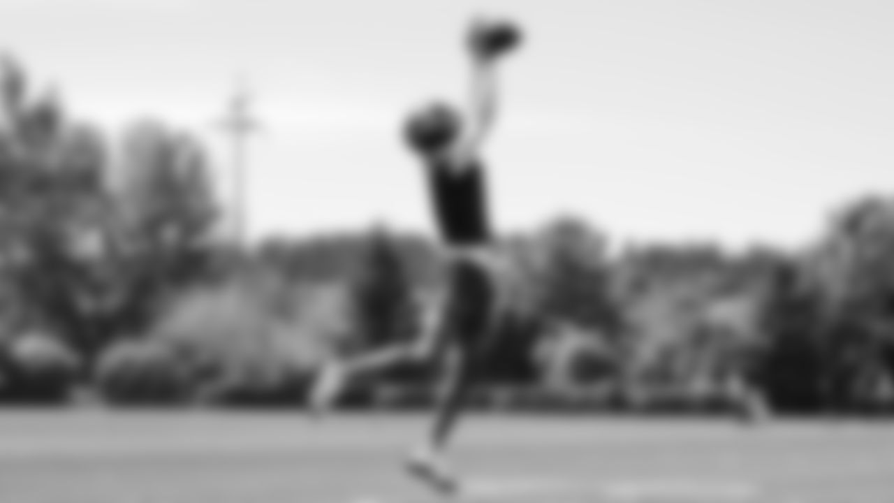 Seahawks wide receiver Marquez Valdes-Scantling (1) participated in a workout on day one of OTAs on Tuesday, May 27, 2025 at the Virginia Mason Athletic Center.