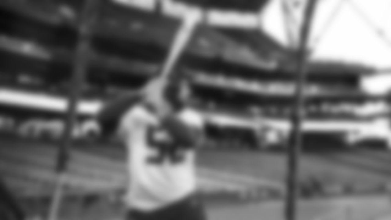 Seahawks linebacker Patrick O'Connell (52) visited T-Mobile Park on May 19, 2025