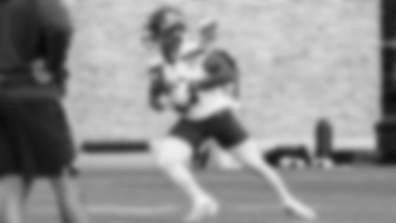 Seahawks running back Kenneth Walker III (9) practiced on Thursday, October 9, 2025 at the Virginia Mason Athletic Center.