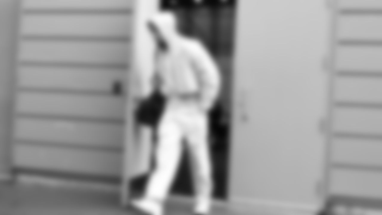 Seahawks wide receiver Jaxon Smith-Njigba (11) departed the Virginia Mason Athletic Center on November 1, 2025.