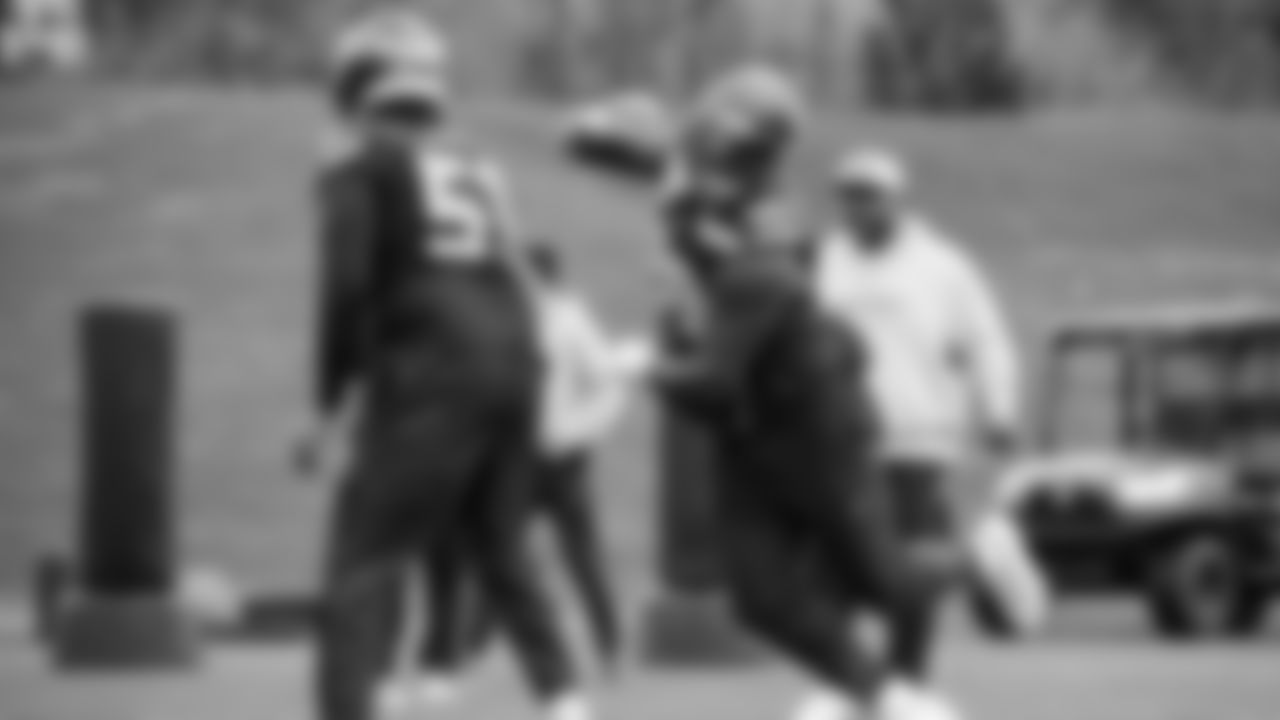 Seahawks defensive end Leonard Williams (99) practiced on Tuesday, December, 23, 2025 at the Virginia Mason Athletic Center.