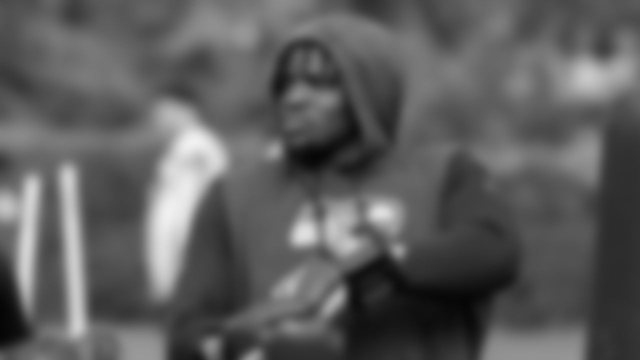 Seahawks linebacker Boye Mafe (53) participated in a workout on May 22, 2025 at the Virginia Mason Athletic Center.