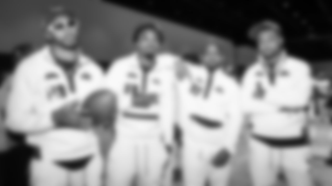 The Seattle Seahawks took part in 'Super Bowl Opening Night' on Monday, February 2 to kickoff Super Bowl LX week in the Bay Area.