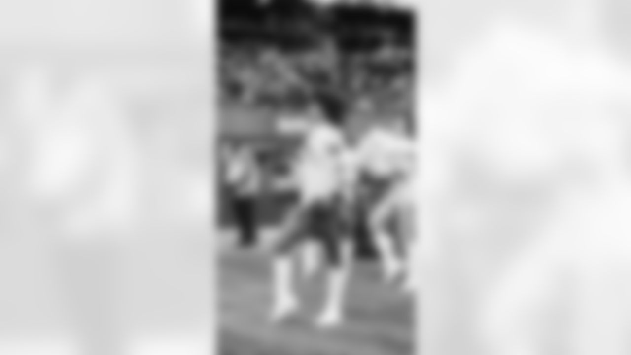 Seahawks dancers on week 7 vs. the Houston Texans on October 20, 2025.