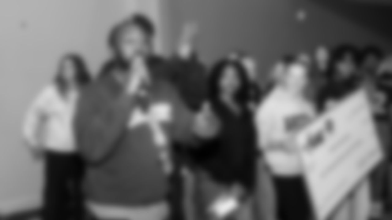 The Seahawks and PCL Construction awarded Franklin High School with a girls flag grant to help implement their first-ever high school girls flag football team.