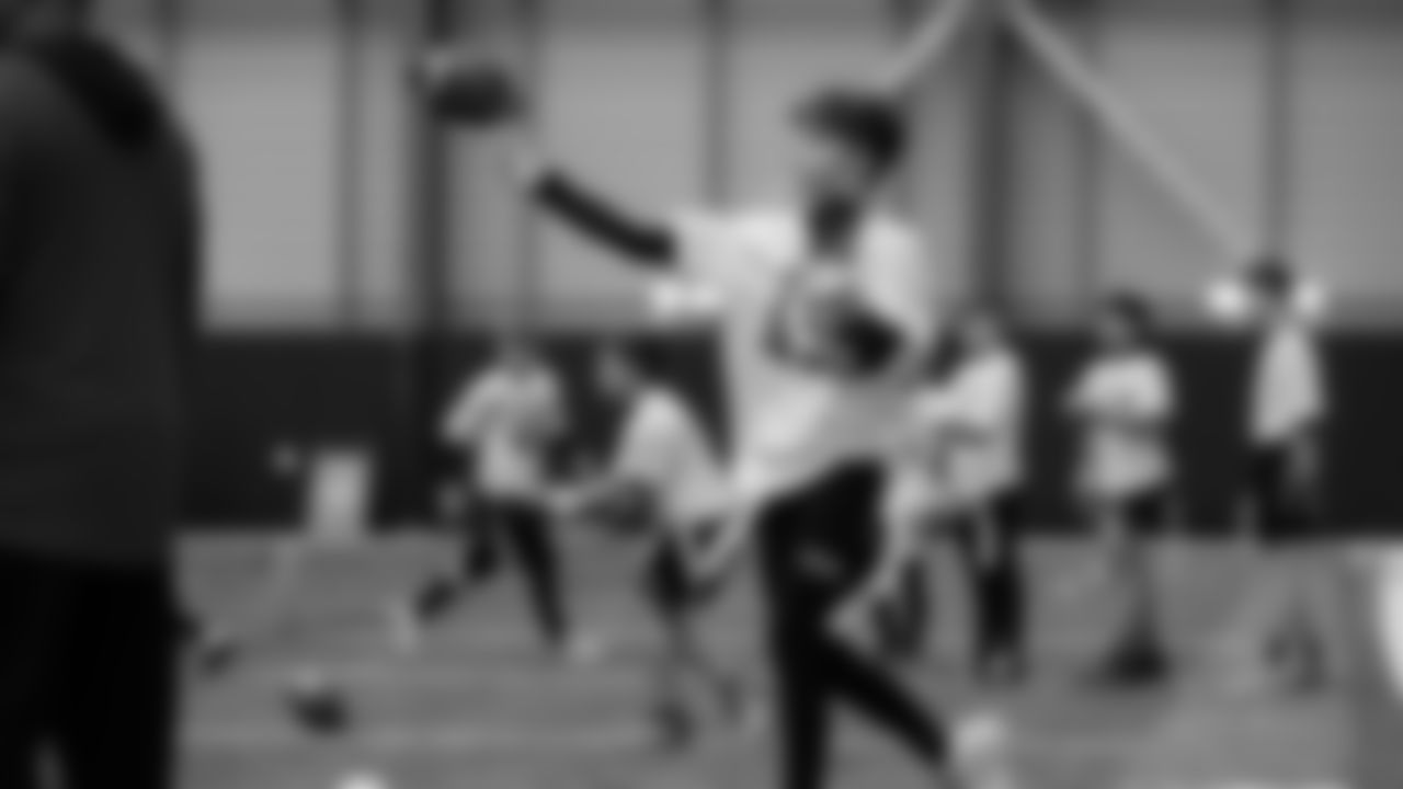 The Seahawks hosted the USA Football Talent ID Camp on February 21, 2026 at the Virginia Mason Athletic Center.