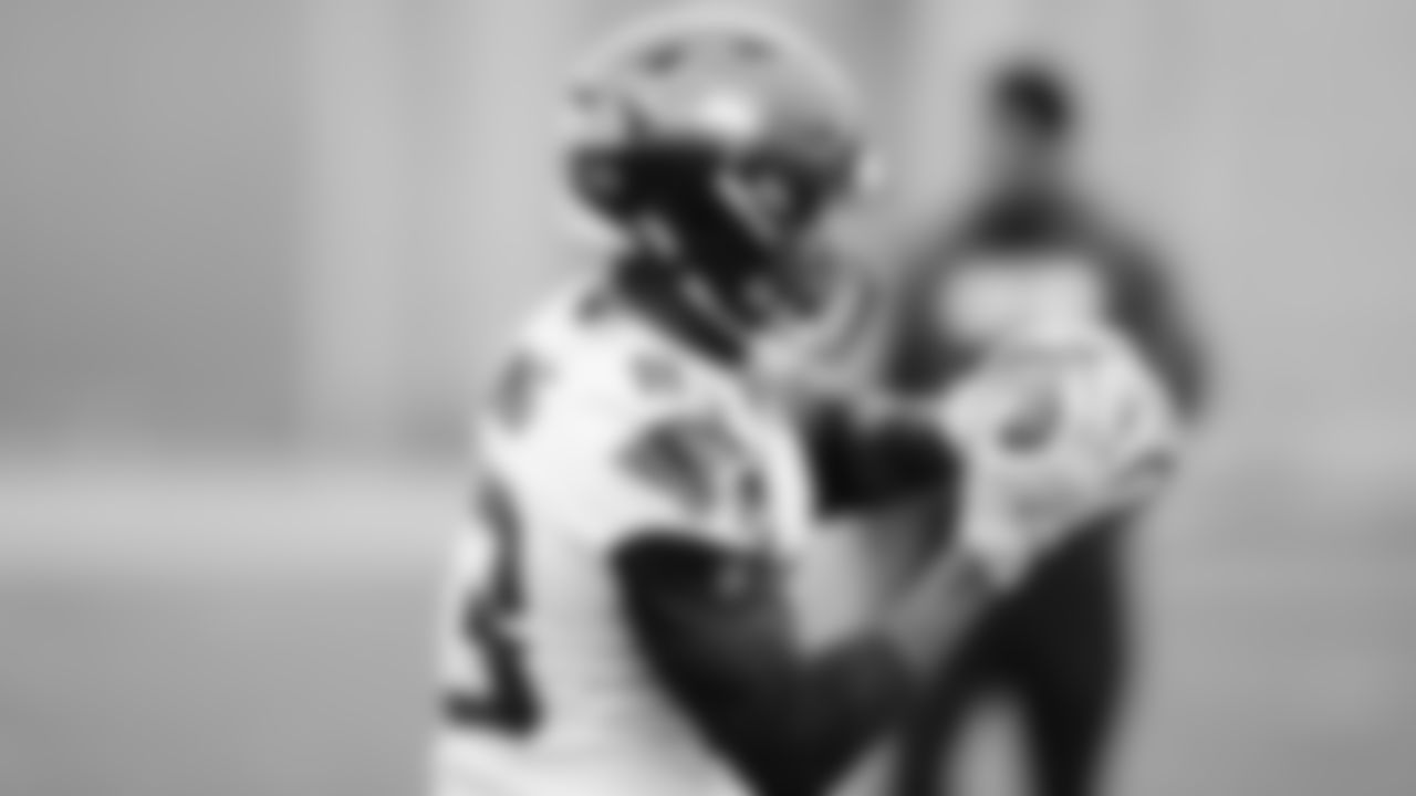 Seahawks wide receiver Dareke Young (83) practiced on Wednesday, January 1, 2026 at the Virginia Mason Athletic Center.