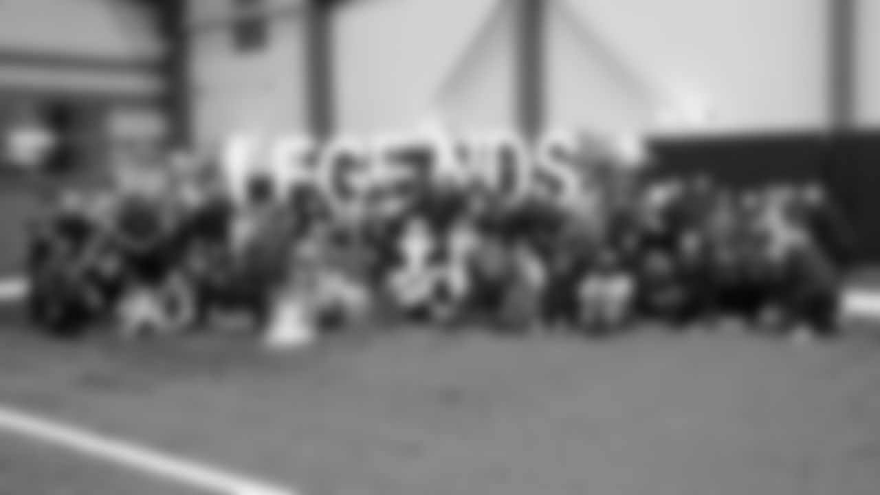 Seahawks Legends hosted a holiday event at the Virginia Mason Athletic Center on December 10, 2025.