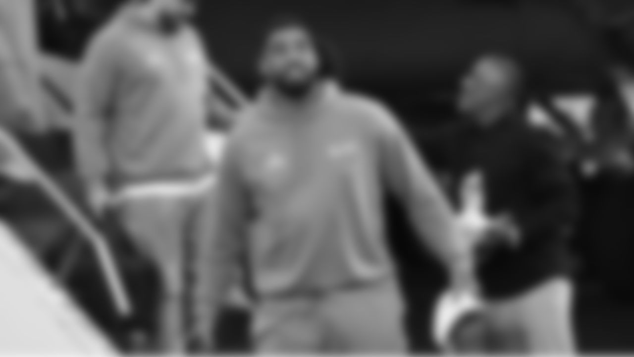 Seahawks defensive tackle Leonard Williams arrived in the Bay Area on Sunday, February 1, 2026.