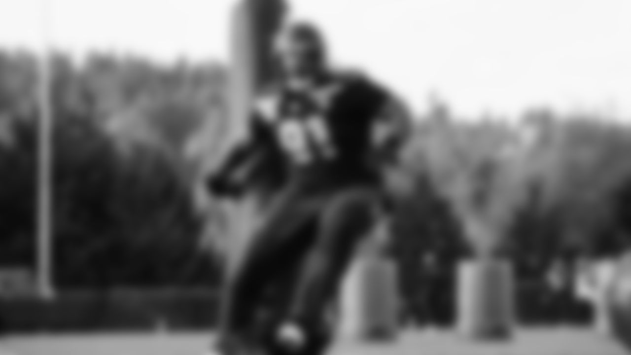 Seahawks defensive tackle Byron Murphy II (91) practiced on Thursday, November 20 at the Virginia Mason Athletic Center.