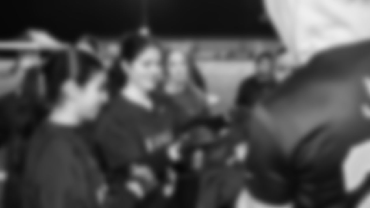 The Seahawks visited Lake Washington High School on Thursday, December 11, 2025 with Seahawks Cornerback Josh Jobe for the second Girls Flag Takeover of the season featuring varsity games between Issaquah High School vs. Juanita High School and Skyline High School vs. Lake Washington High School.