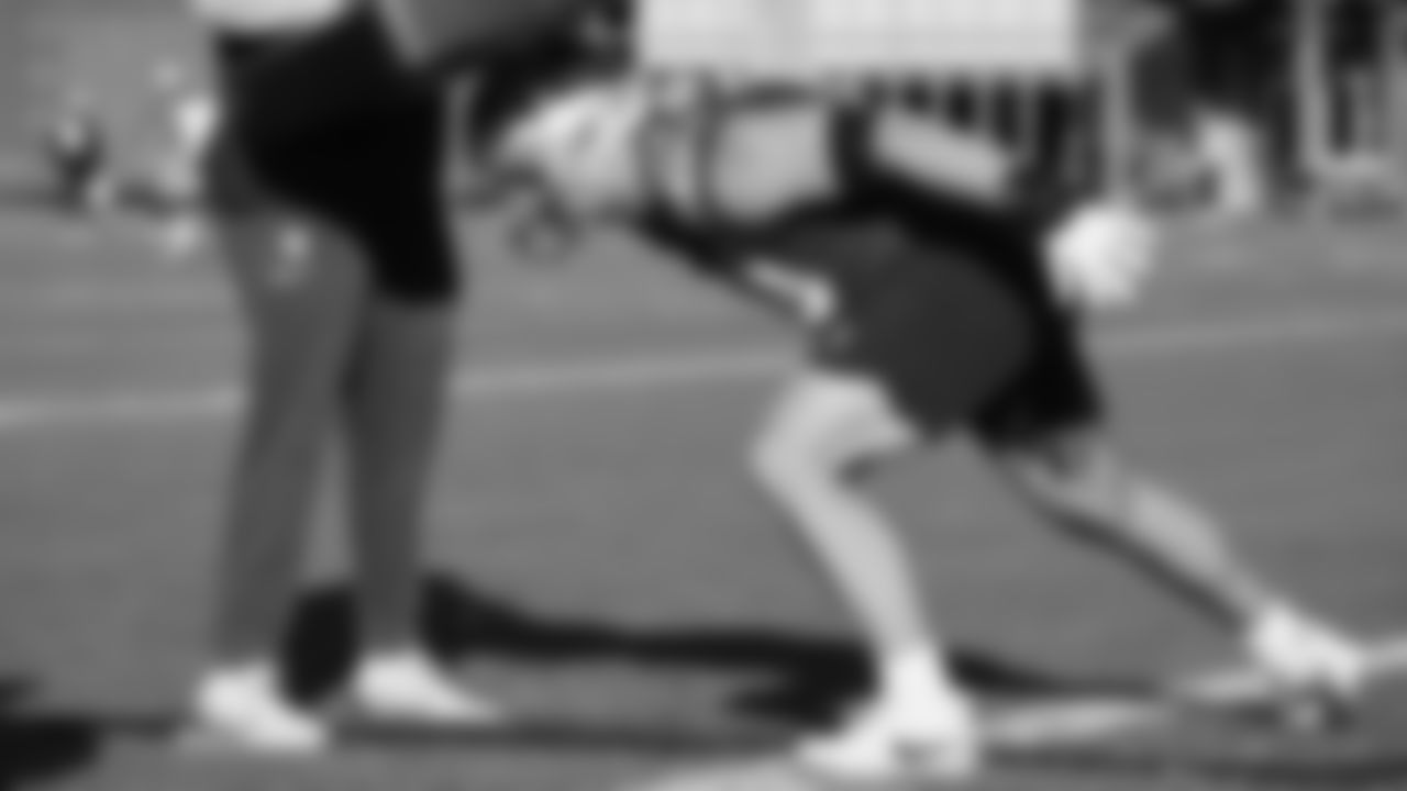 Seahawks offensive lineman Mason Richman (78) practiced on Friday, November 28, 2025 at the Virginia Mason Athletic Center.