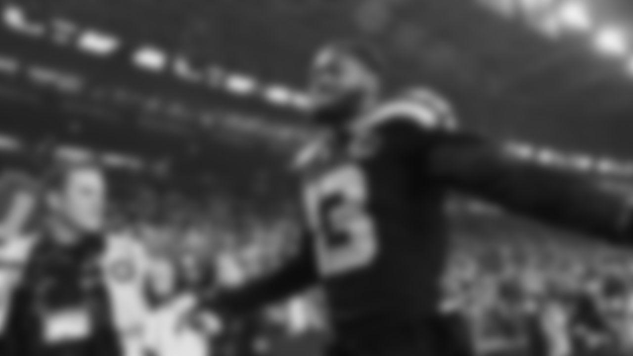 The Seahawks celebrated the 41-6 victory over the 49ers in the NFC Divisional Round game on January 17, 2026 at Lumen Field.