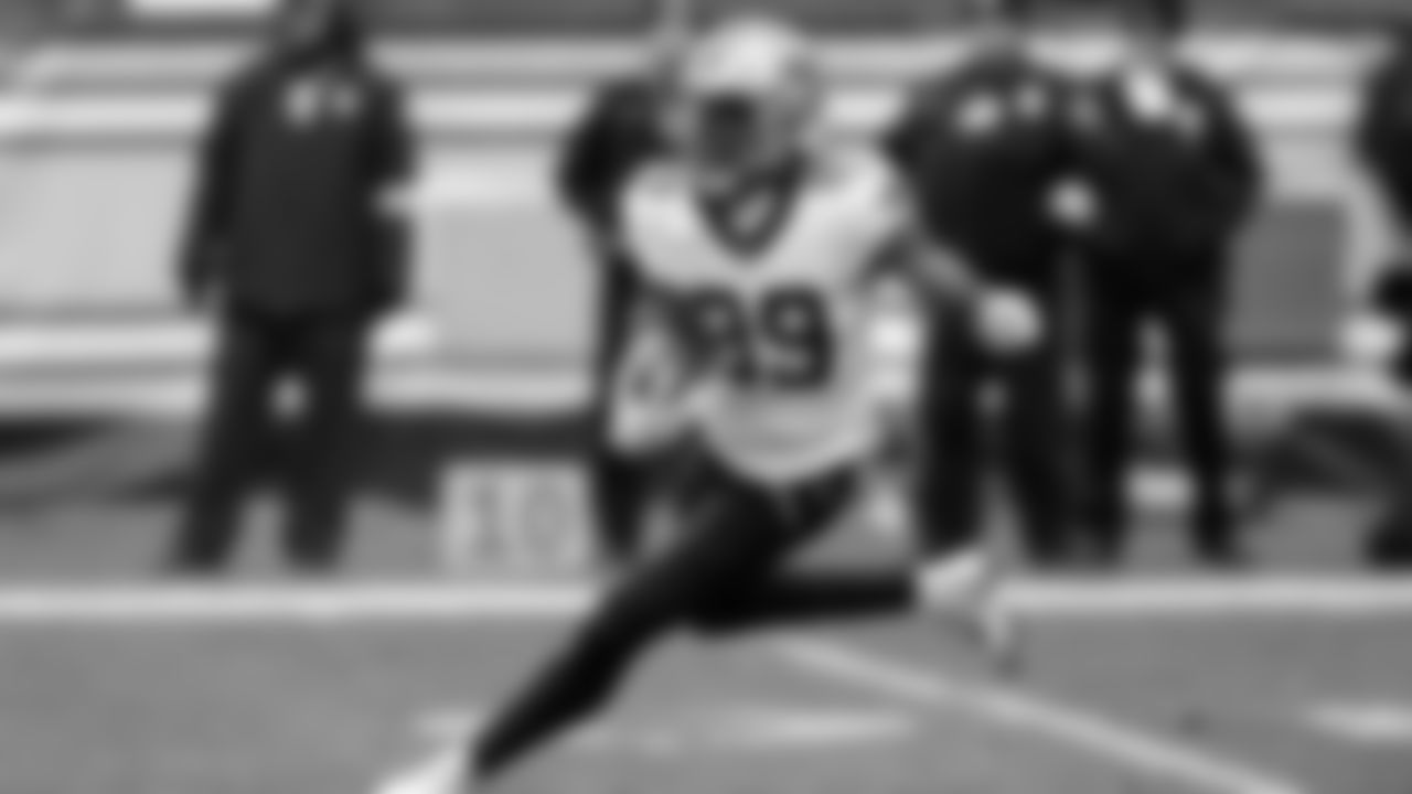 New Orleans Saints wide receiver Rashid Shaheed (89) returns a kick during an NFL football game, Sunday, Nov. 13, 2022, in Pittsburgh, PA. (AP Photo/Matt Durisko)