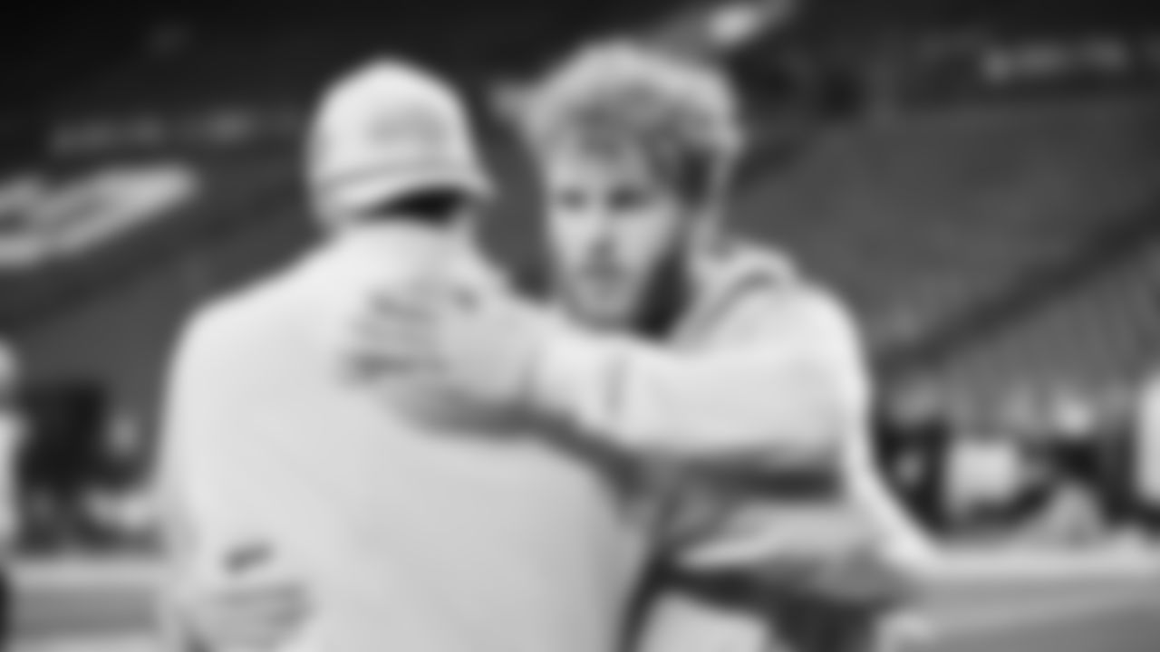 Seahawks wide receiver Cooper Kupp (10) warms up at Lumen Field for the Week 16 matchup vs. the L.A. Rams.