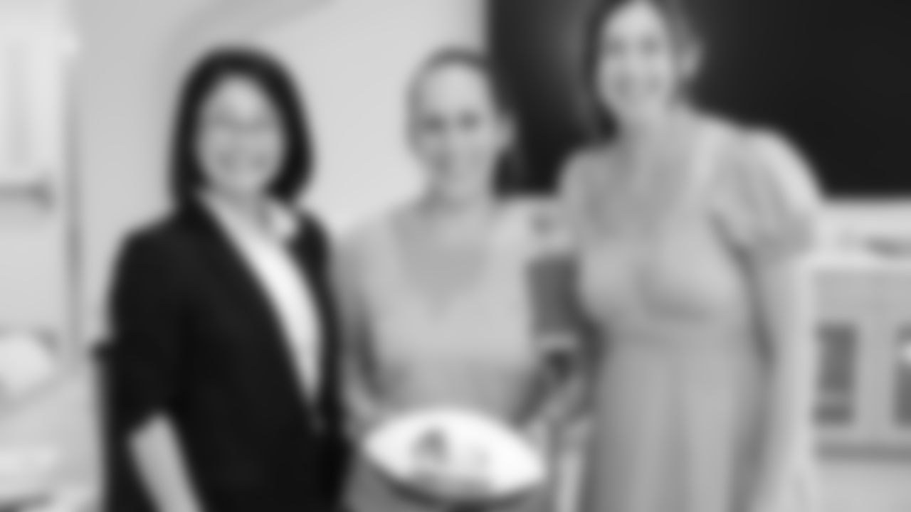 Seahawks and Delta Airlines honored Jennifer Baker of the Seattle Children's Hospital as the Delta Community Captain on July 17, 2025.