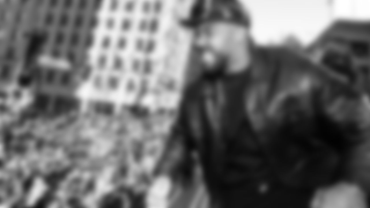 The Seahawks participated in the World Championship Parade through downtown Seattle on February 11, 2026.