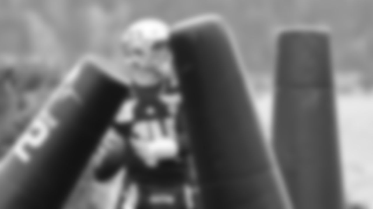 Seahawks quarterback Sam Darnold (14) practiced on Thursday, October 30, 2025 at the Virginia Mason Athletic Center.