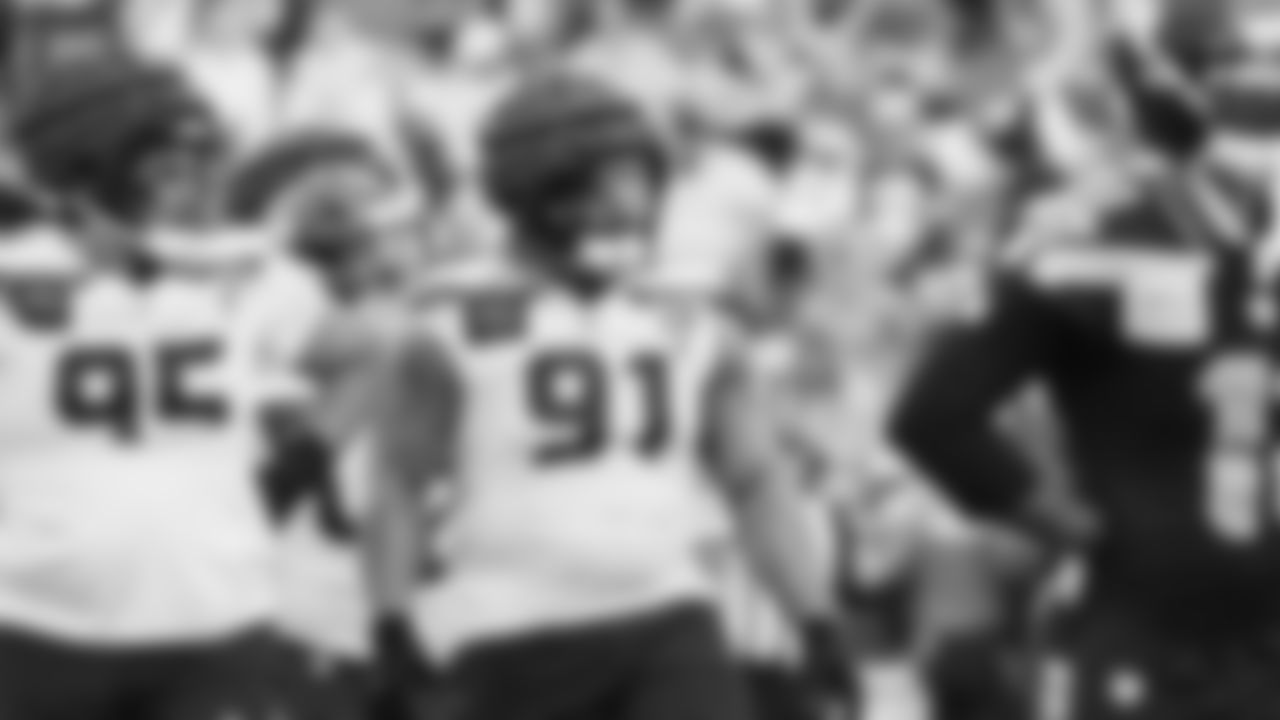 Seahawks defensive tackle Byron Murphy II (91) practiced on day three of training camp on July 25, 2025 at the Virginia Mason Athletic Center.