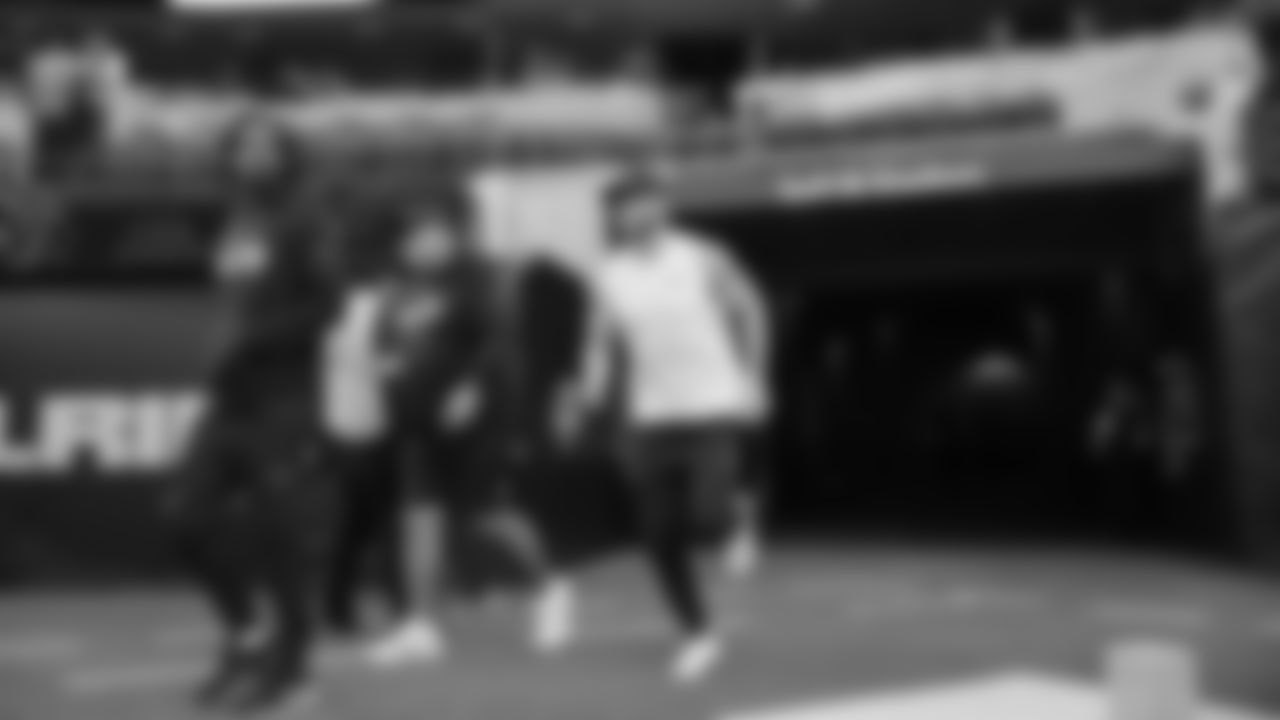 Seahawks wide receiver Cooper Kupp (10) during pregame warmups at SoFi Stadium for the Week 11 matchup at the L.A. Rams.