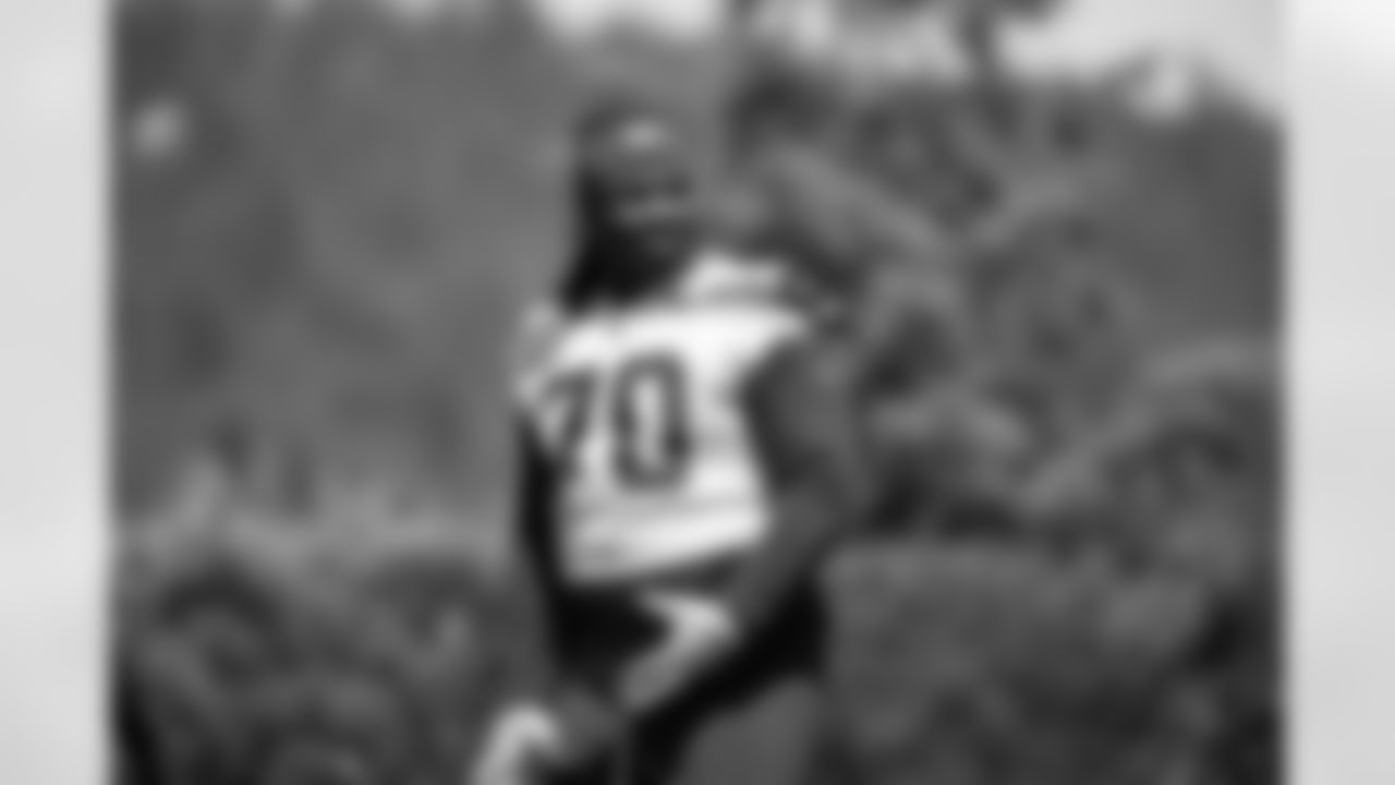 Seahawks nose tackle J.R. Singleton (70) participated in the Seahawks 2025 offseason workout program.