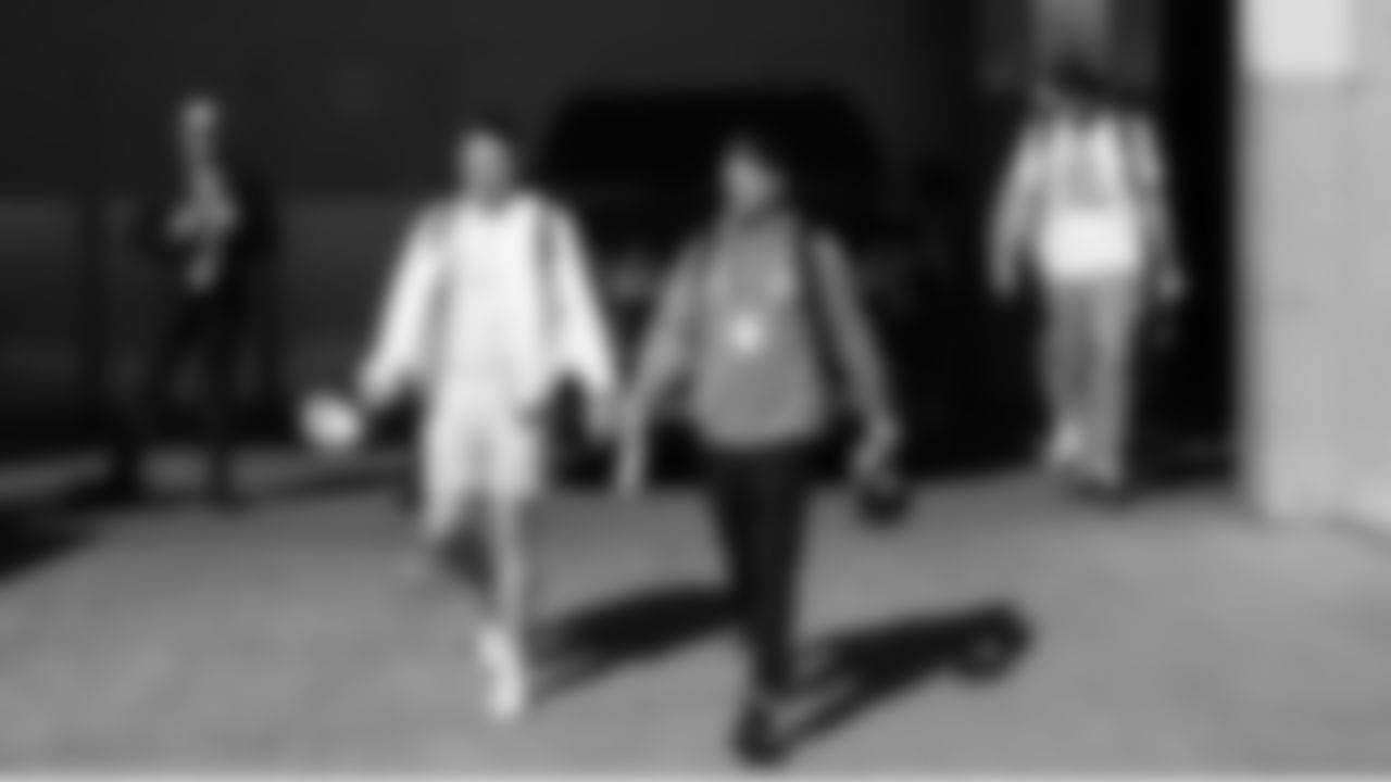 On Monday, quarterbacks Drew Lock and Sam Darnold walked into the California sunshine as they boarded buses for practice.