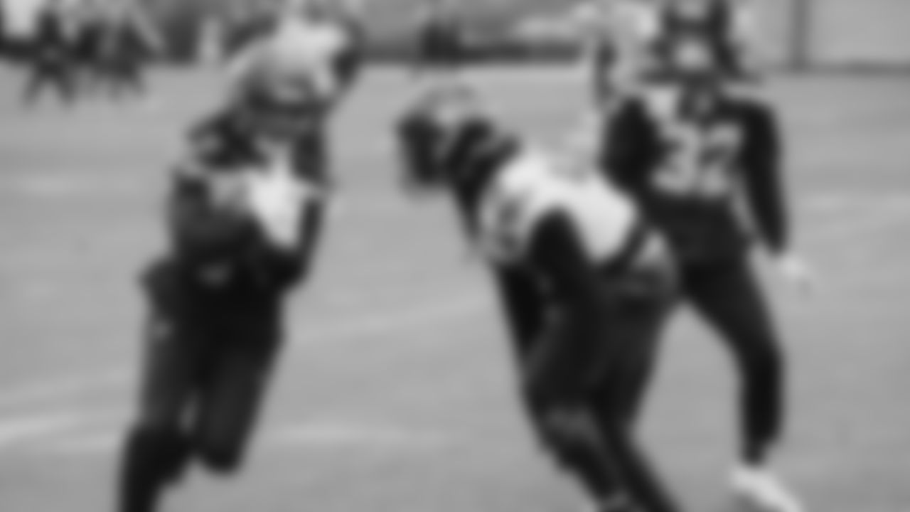 Seahawks wide receiver Courtney Jackson (84) practiced on Wednesday, January 7, 2026 at the Virginia Mason Athletic Center.