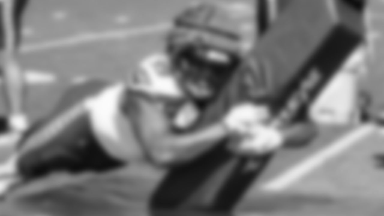 Seahawks defensive end Leonard Williams (99) practiced on Wednesday, September 17, 2025 at the Virginia Mason Athletic Center.
