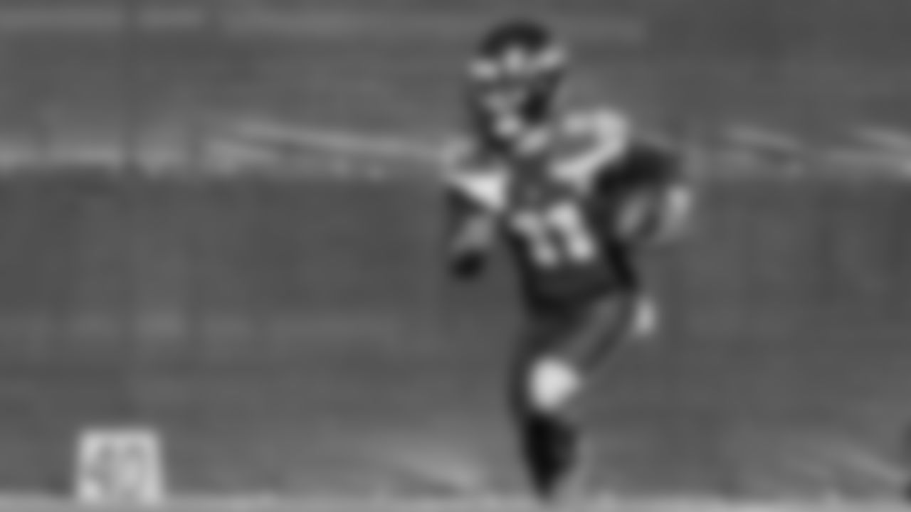 Seahawks wide receiver Jaxon Smith-Njigba (11) practiced on Wednesday, February 4, 2026 in San Jose, California.