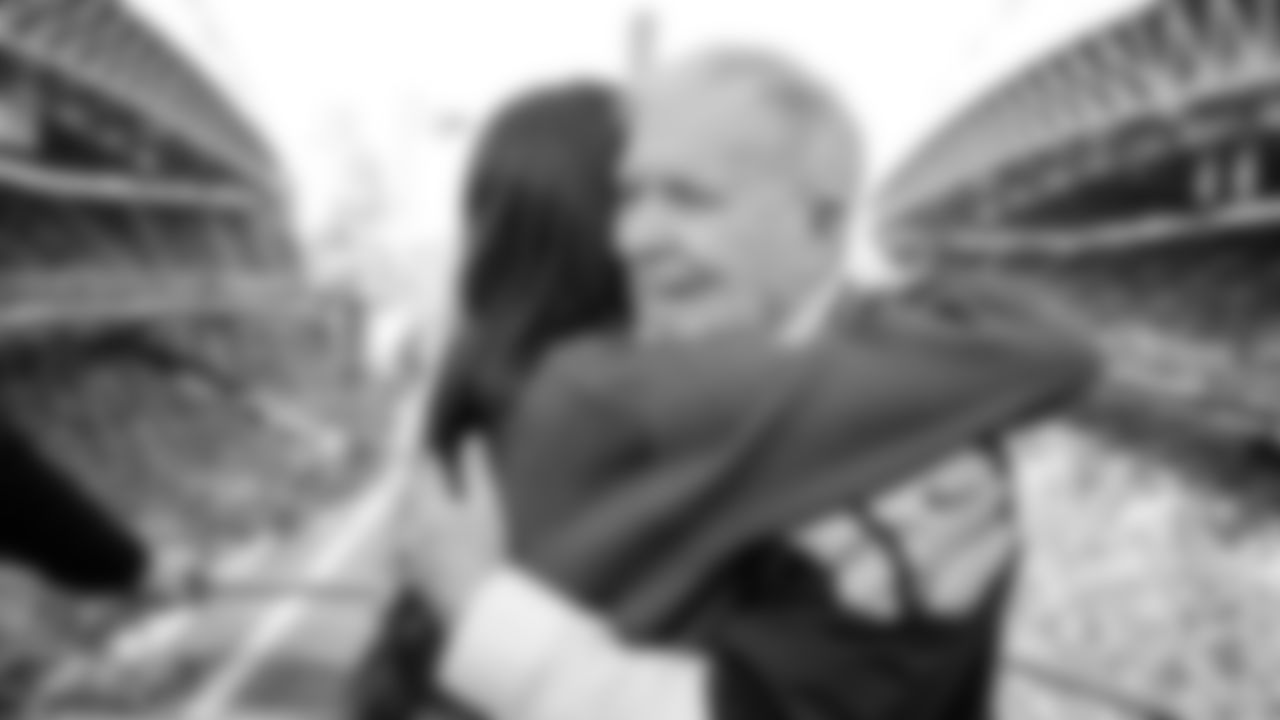 Brigadier General Richard Steve Ritchie "Cinco" of United States Air Force, raised the 12 Flag prior to kickoff of the Week 10 matchup vs. the Cardinals.