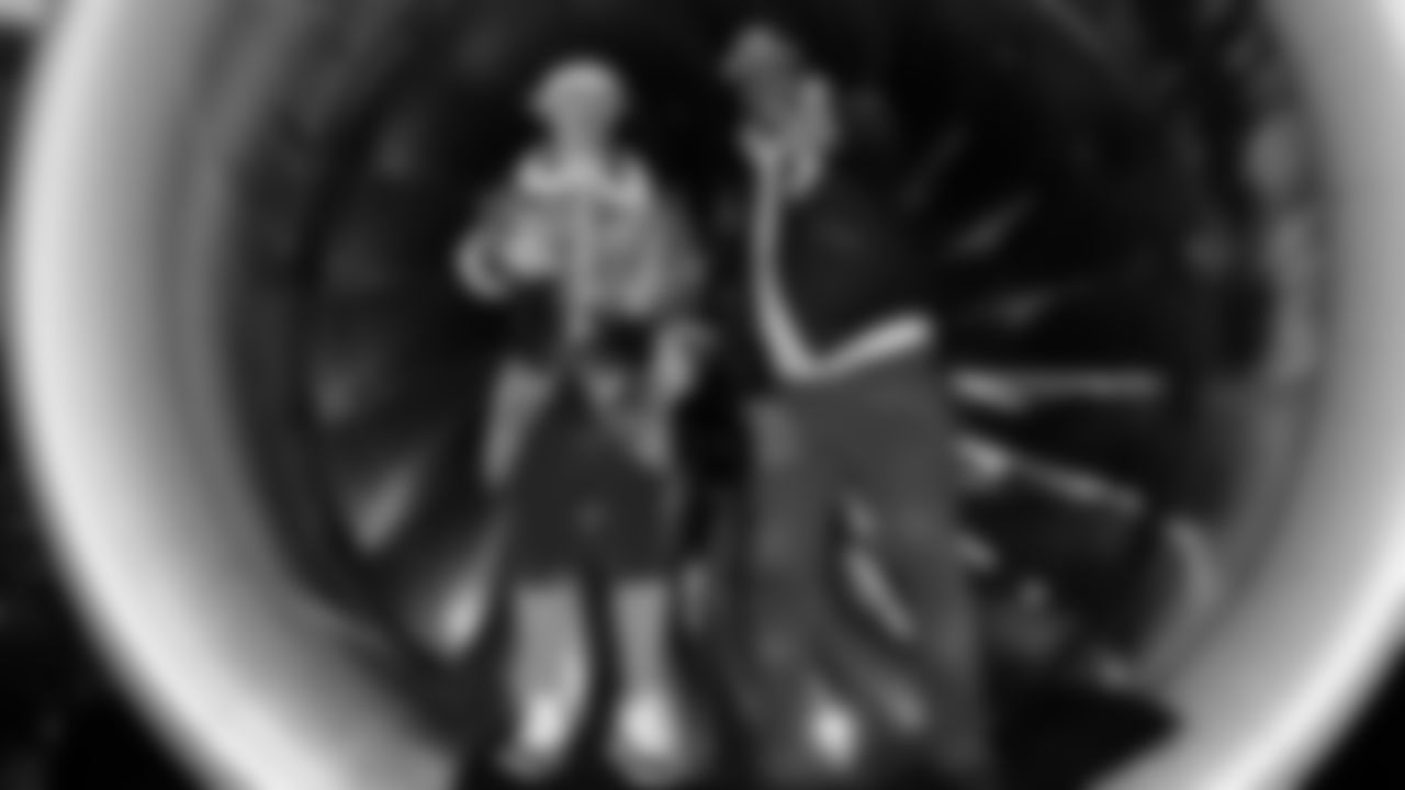 The Seahawks and Delta Air Lines hosted the annual Holiday in the Hangar event on December 2, 2025 to spread holiday cheer.