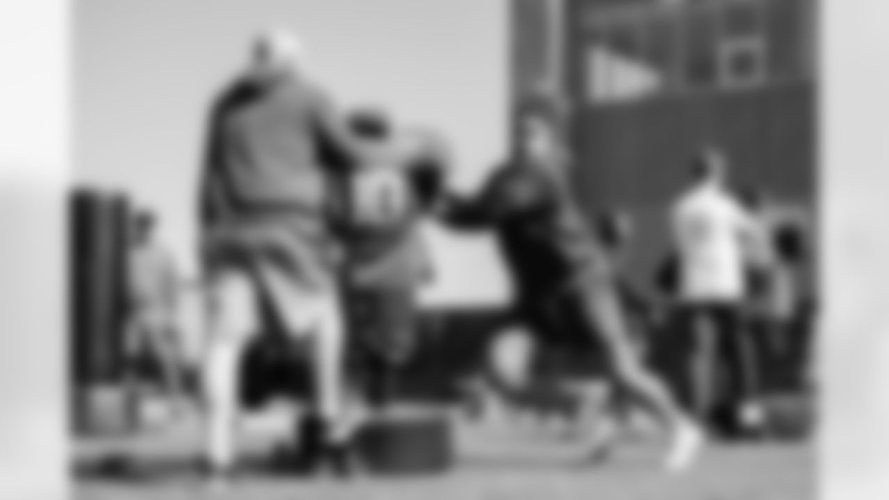 Seahawks defensive tackle Byron Murphy II (91) participated in the Seahawks 2025 offseason workout program.