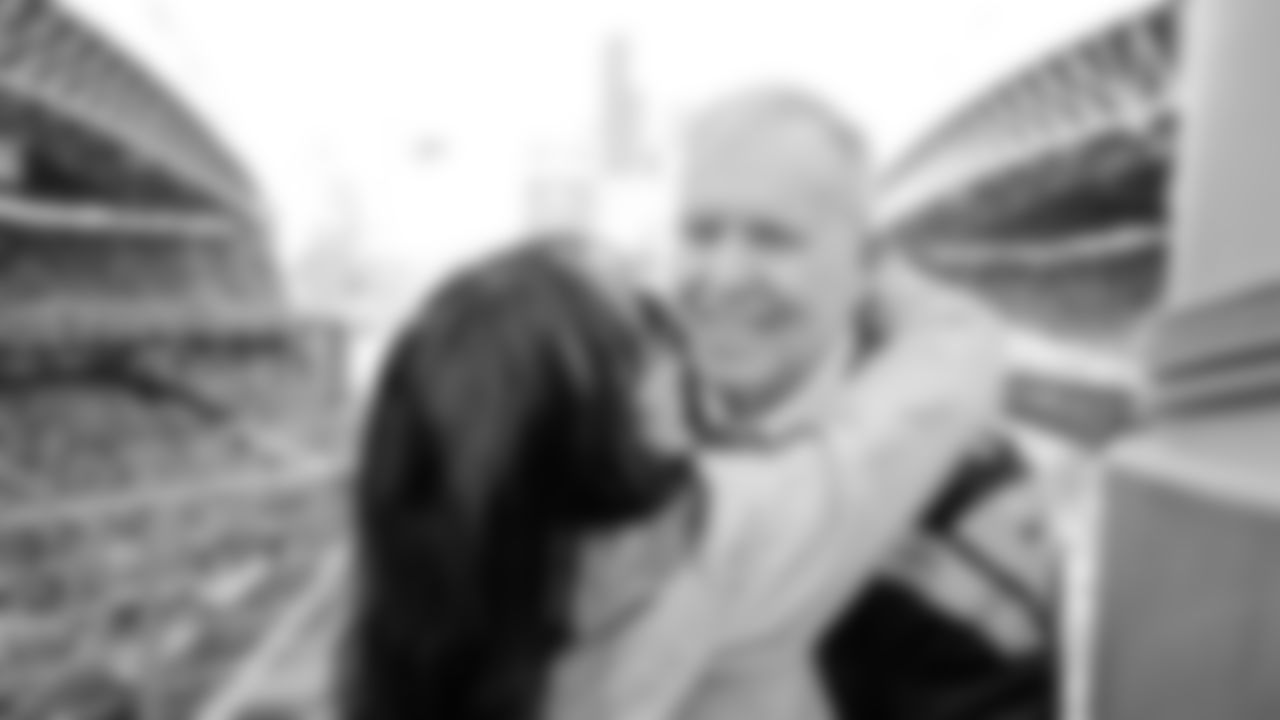 Brigadier General Richard Steve Ritchie "Cinco" of United States Air Force, raised the 12 Flag prior to kickoff of the Week 10 matchup vs. the Cardinals.