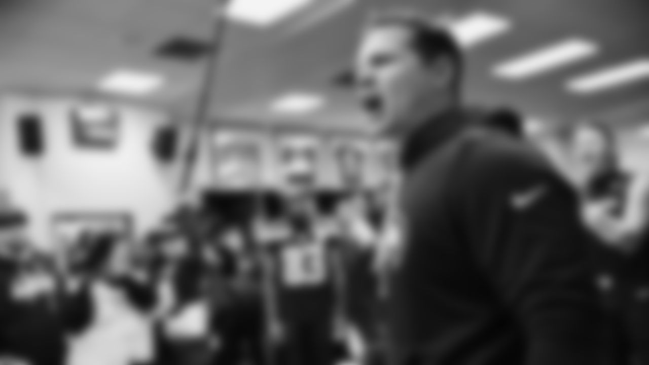 The Seahawks celebrated the 41-6 victory over the 49ers in the NFC Divisional Round game on January 17, 2026 at Lumen Field.