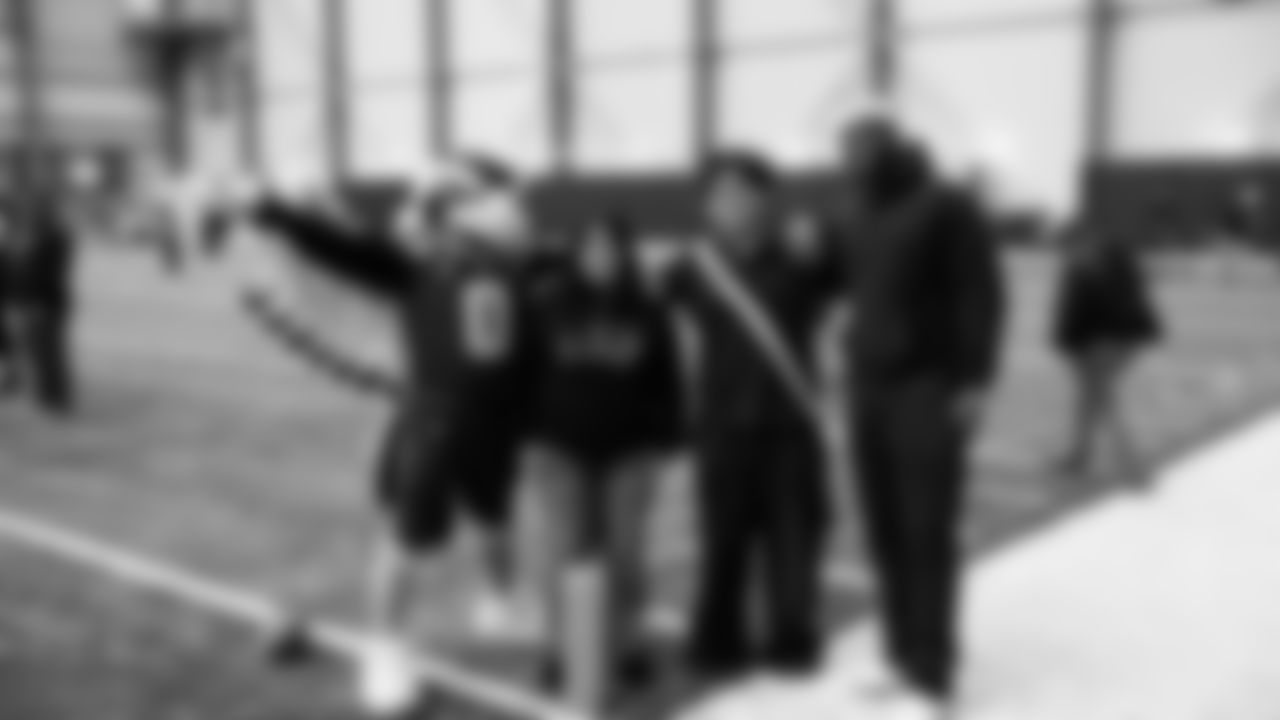 Seahawks Legends hosted a holiday event at the Virginia Mason Athletic Center on December 10, 2025.