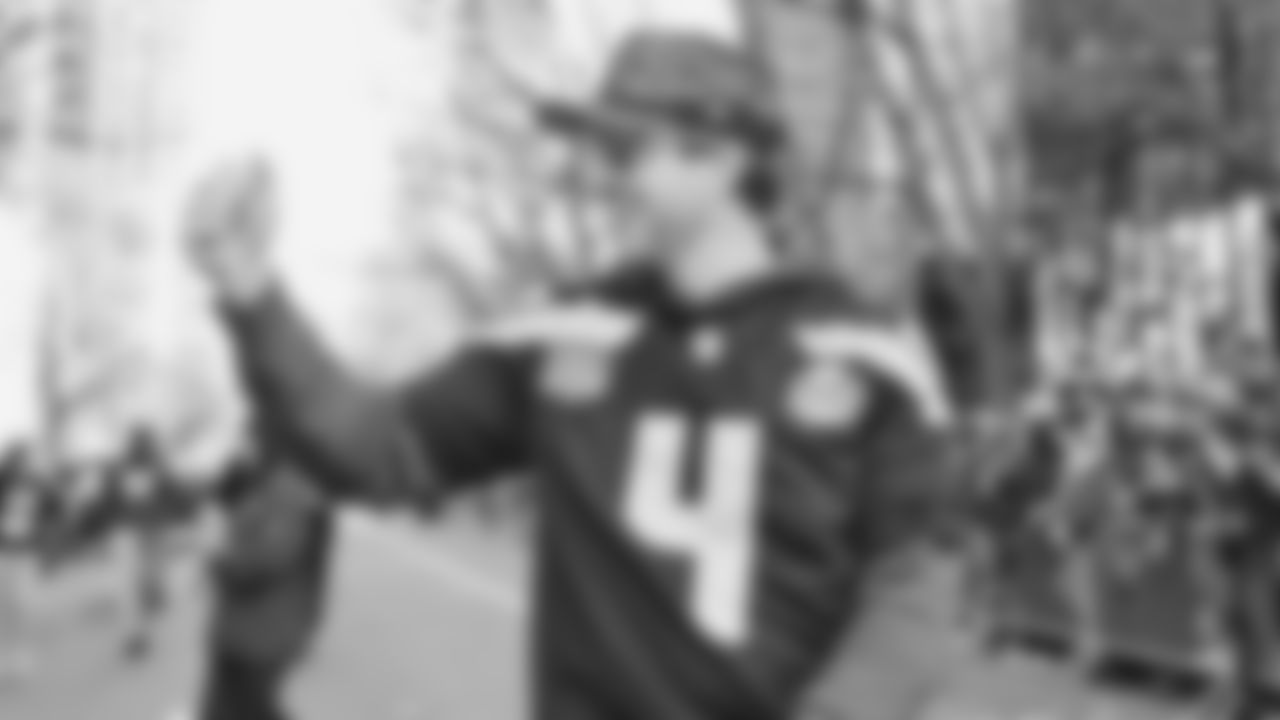 The Seahawks participated in the World Championship Parade through downtown Seattle on February 11, 2026.