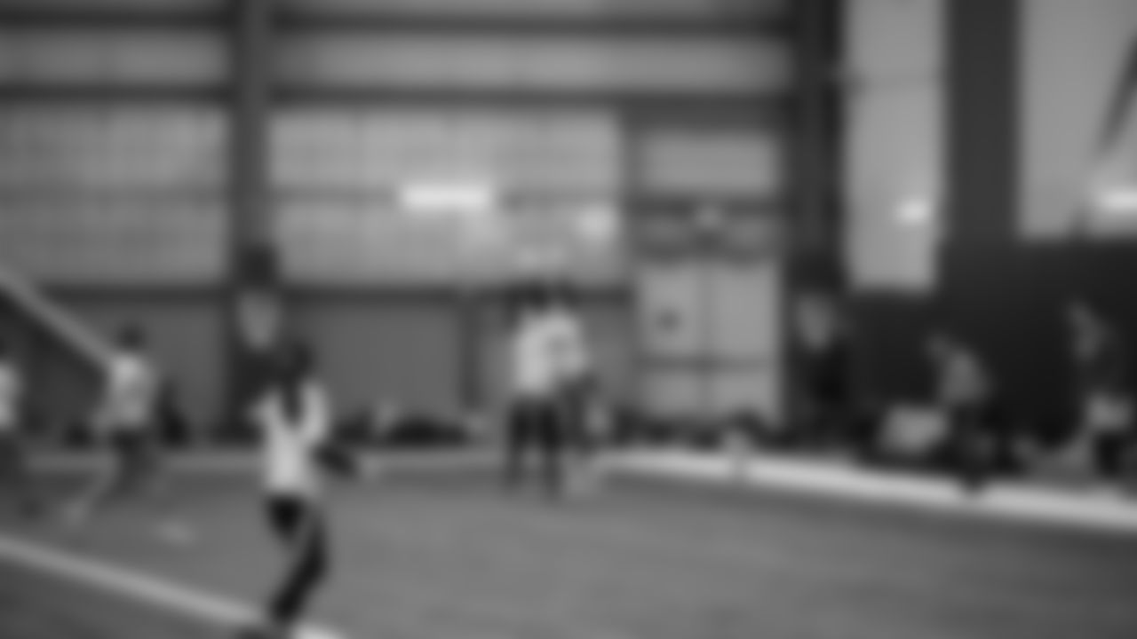 The Seahawks hosted the USA Football Talent ID Camp on February 21, 2026 at the Virginia Mason Athletic Center.